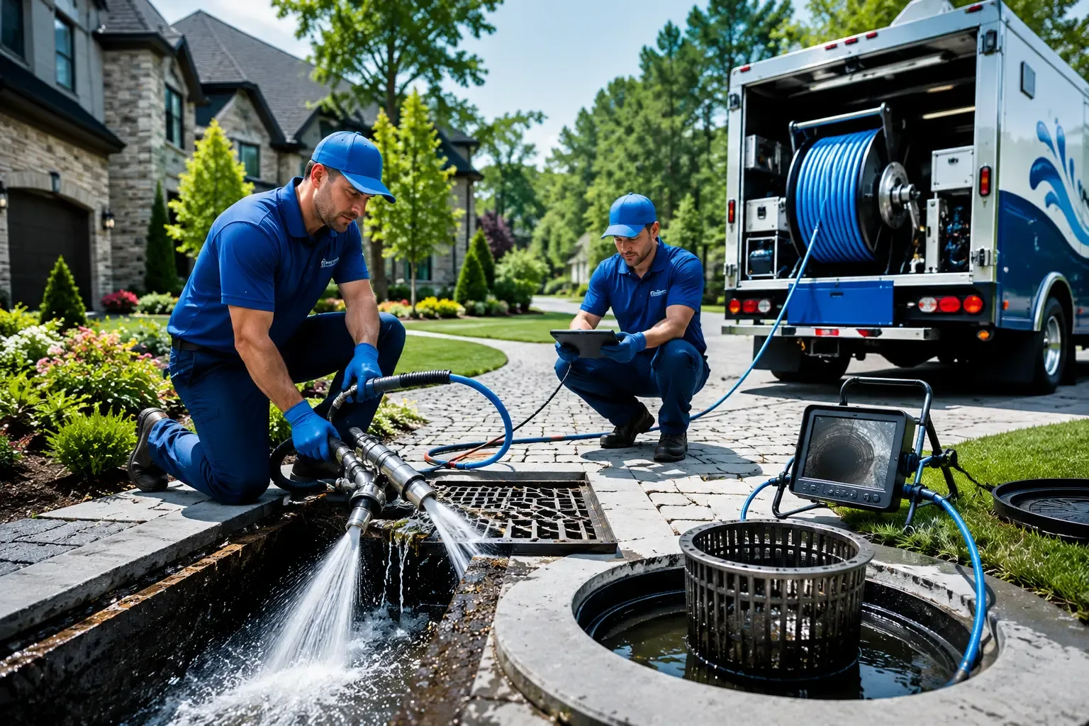 Local outdoor drain cleaning professionals in Portland, IN